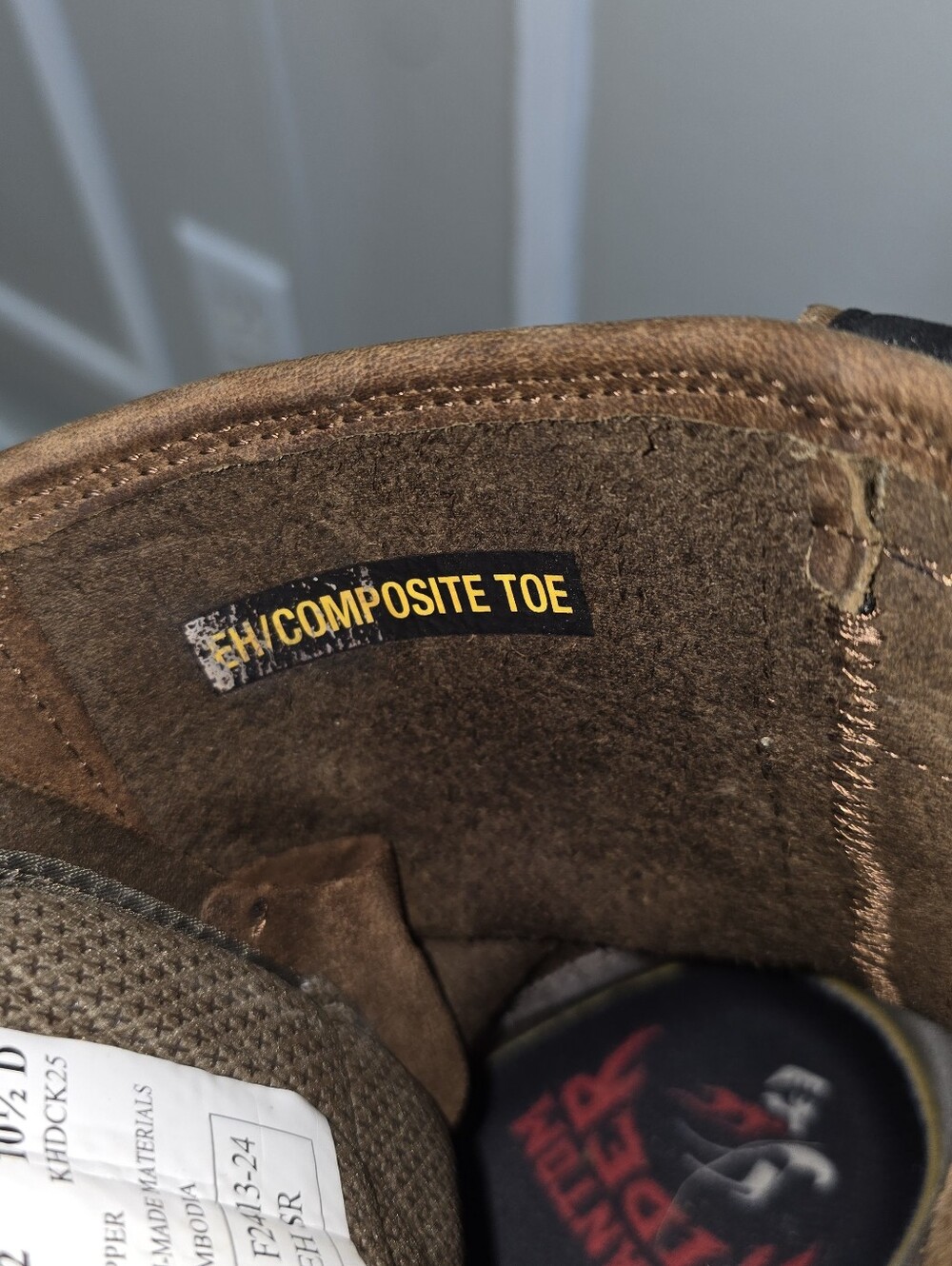 Phantom Rider Square Toe Work Boots - Picture 8 of 8